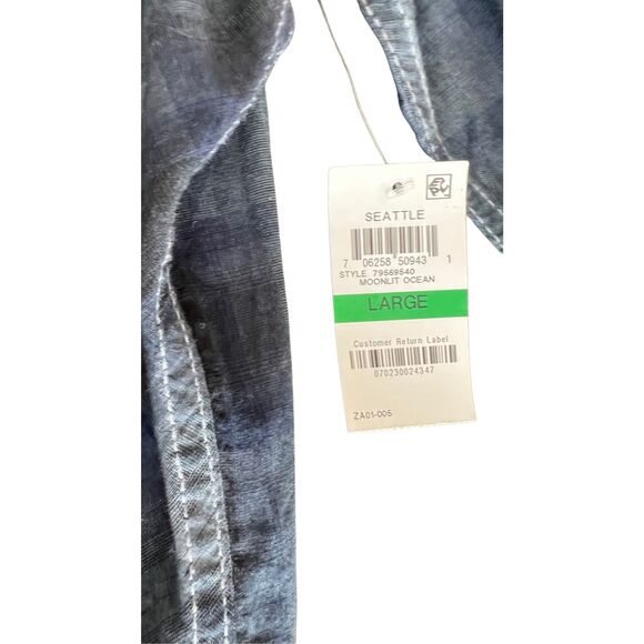 INC International Concepts Men's Plaid Button Up Shirt size L - Picture 7 of 7